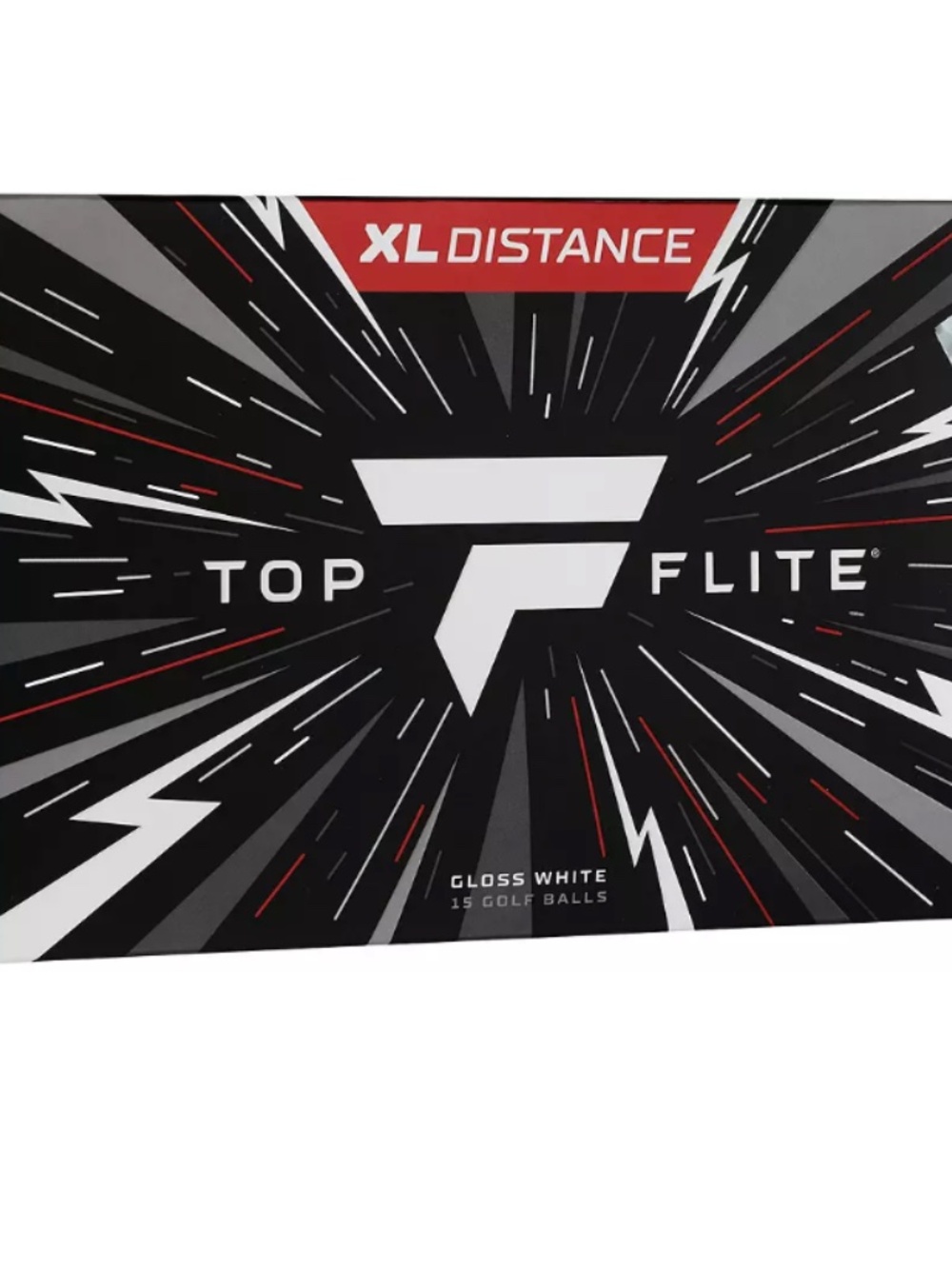 Top Flite XL Distance Golf Balls NEW in Sleeves 30 Balls Gloss White